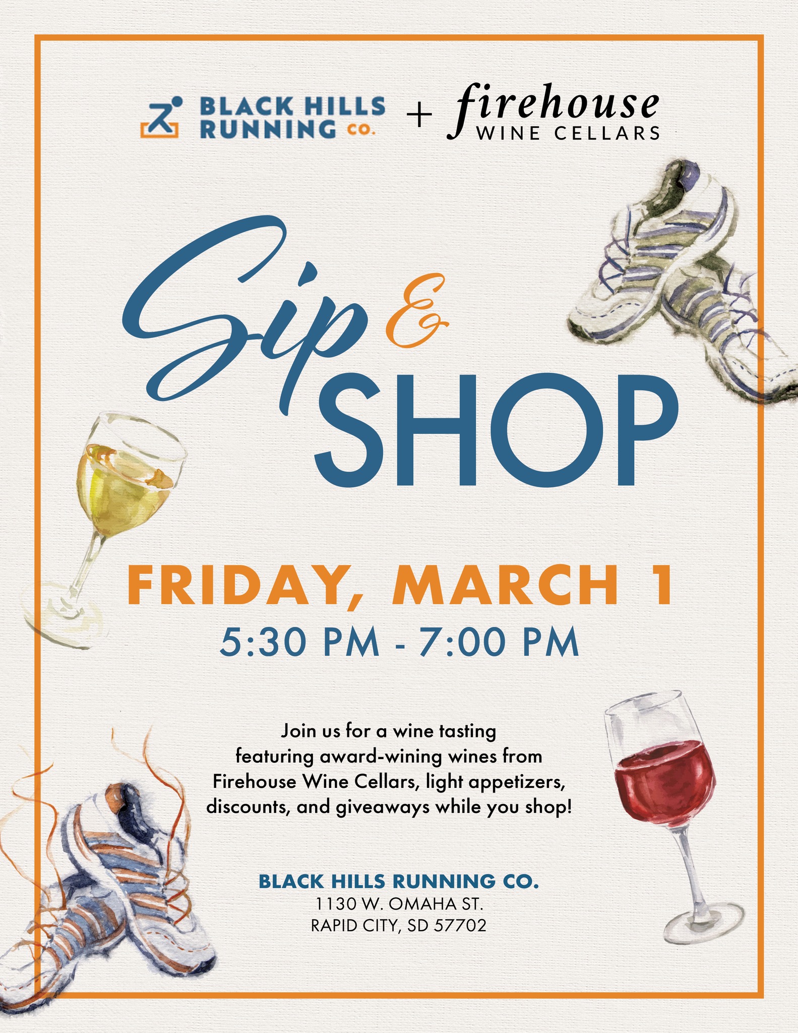 Sip & Shop Firehouse Wine Cellars March 2024